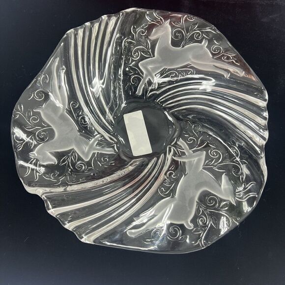 Mikasa Plate 9" Bon Bon Plate Reindeer SA947220 Holiday Christmas New LAST ONE - Picture 6 of 14